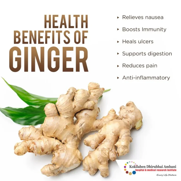 BENEFITS OF GINGER